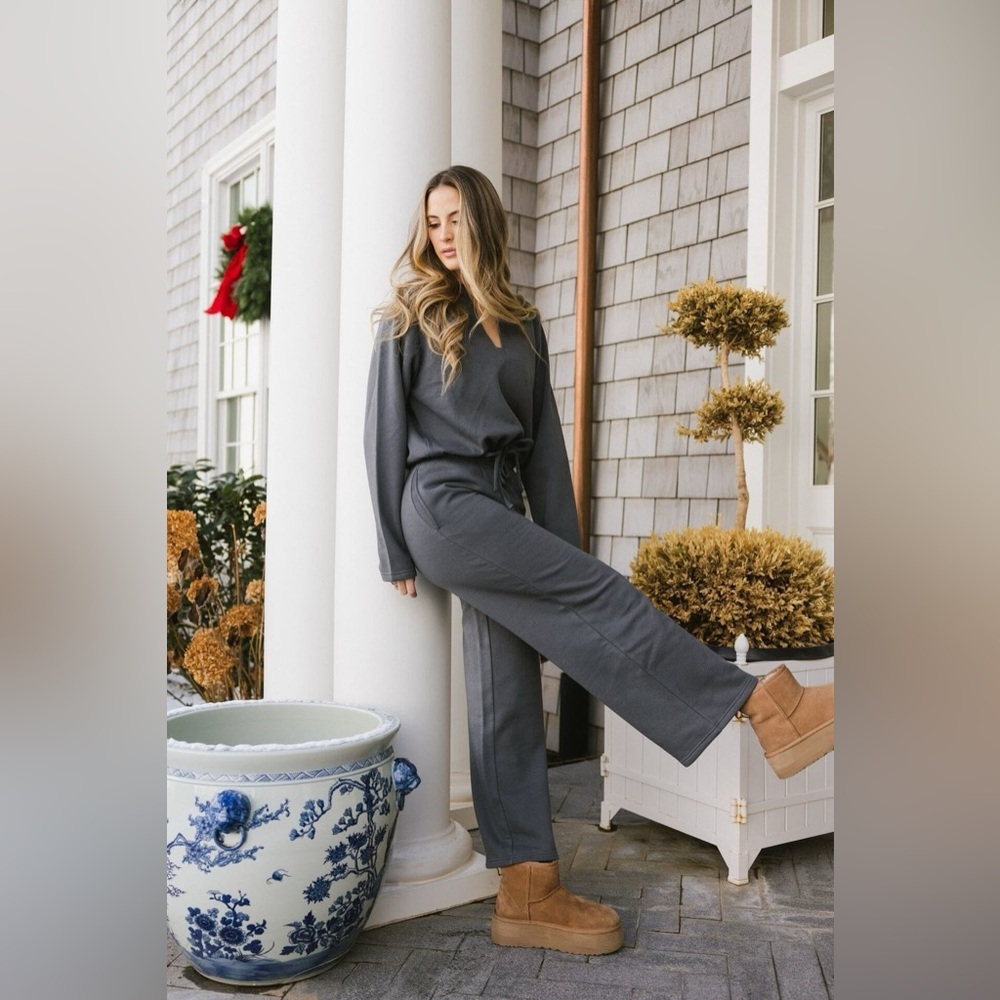 IVL Drawstring V-neck Pullover - Picture 5 of 7